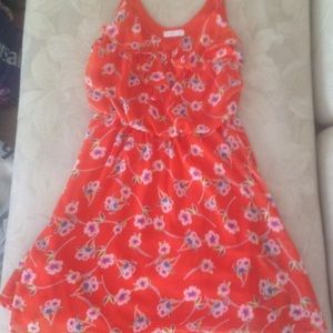Floral Scarlet Dress
